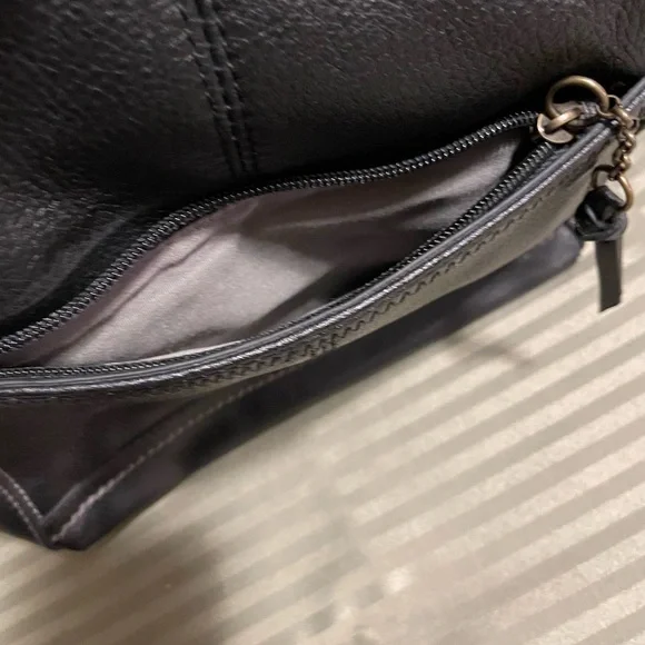 The Sak Black Leather Women’s Crossbody Bag - Picture 3 of 7